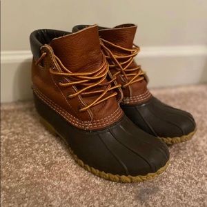 L.L. Bean duck boots